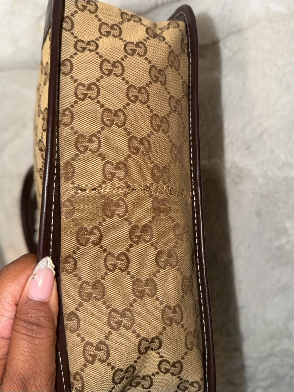 Gucci Beige‎ GG Supreme Canvas Tote
